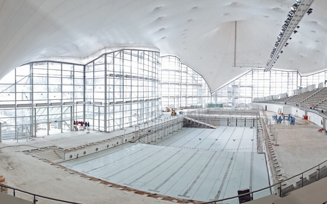Olympiaschwimmhalle: Schwimmen wie die Sieger