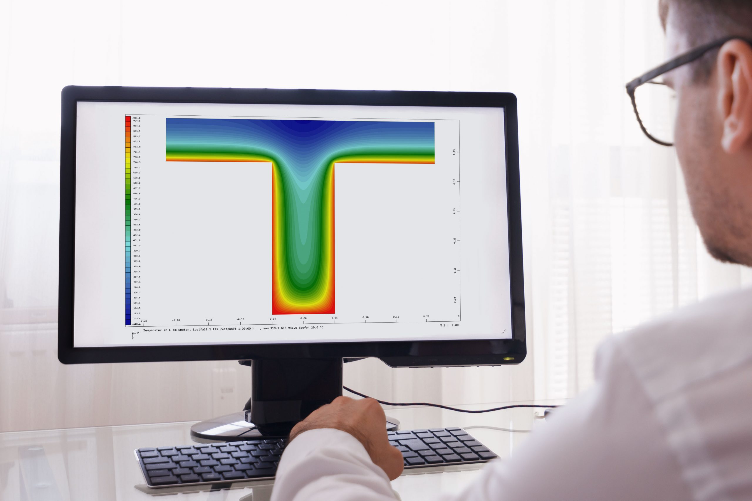 Thermische-Analyse-Stahlbeton