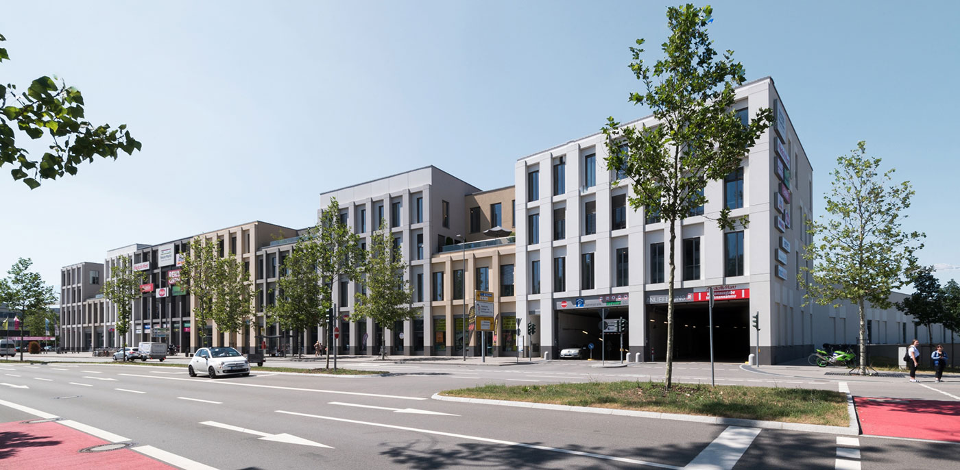 Tragwerksplanung Hochbau - Neubau Stadtquartier NeuerMarkt in Neumarkt in der Oberpfalz