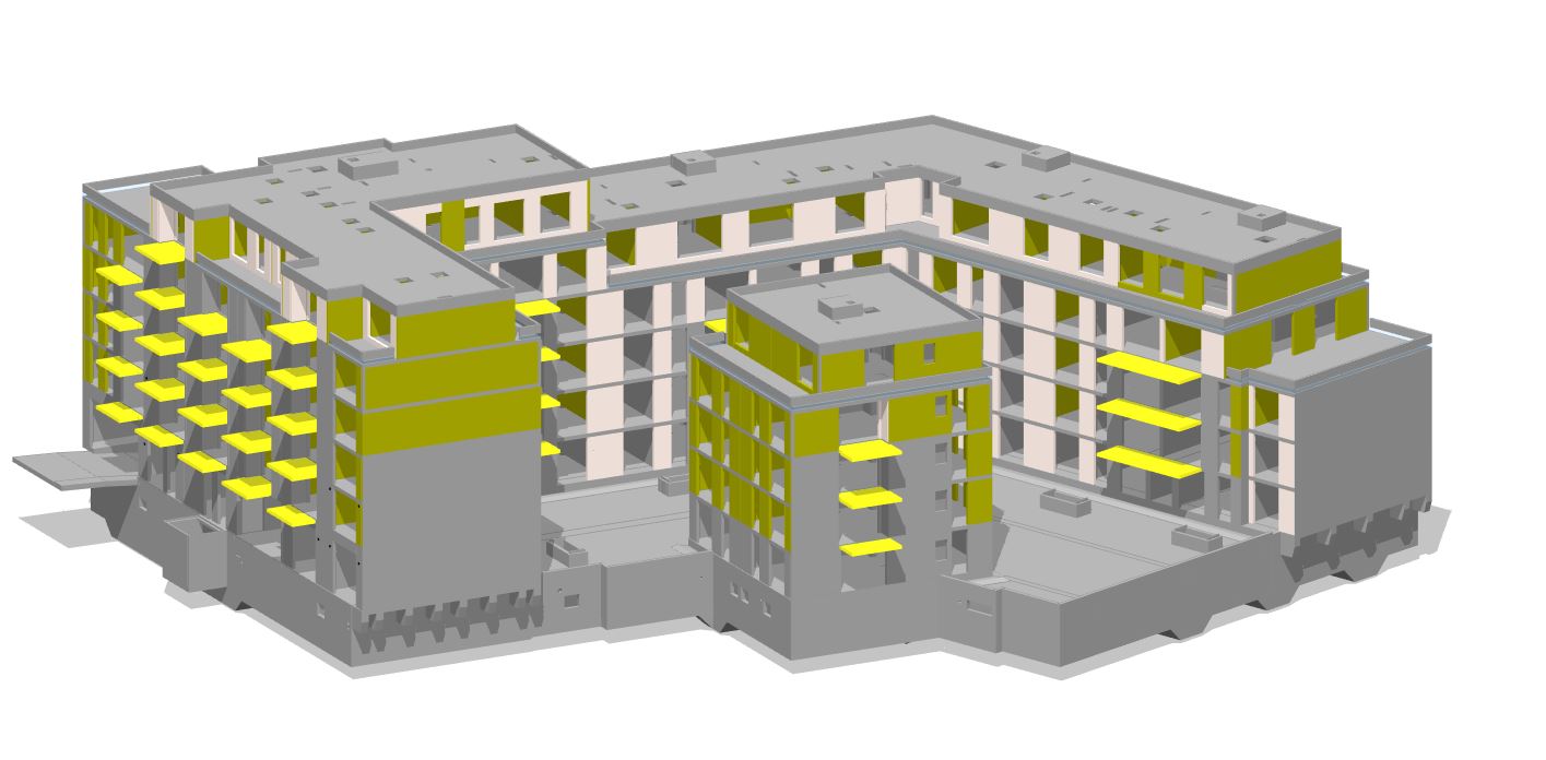 BIM-Modell für den Hochbau, ZM-I Nürnberg BIM-Modell für den Hochbau, ZM-I Nürnberg