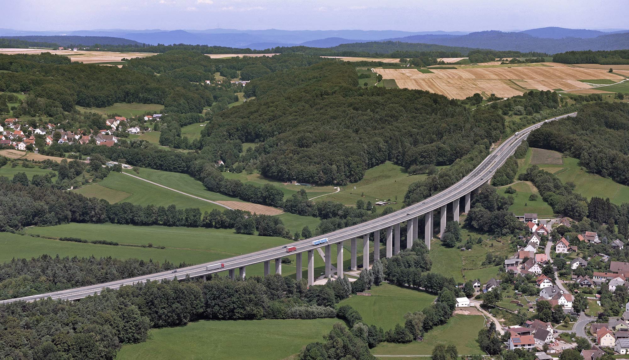 Nachrechnung der Talbrücke Unterrieden auf der BAB A6