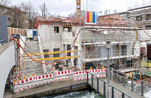 Umbau und Modernisierung im Denkmalschutz (Eiswerk Nockherberg, München)