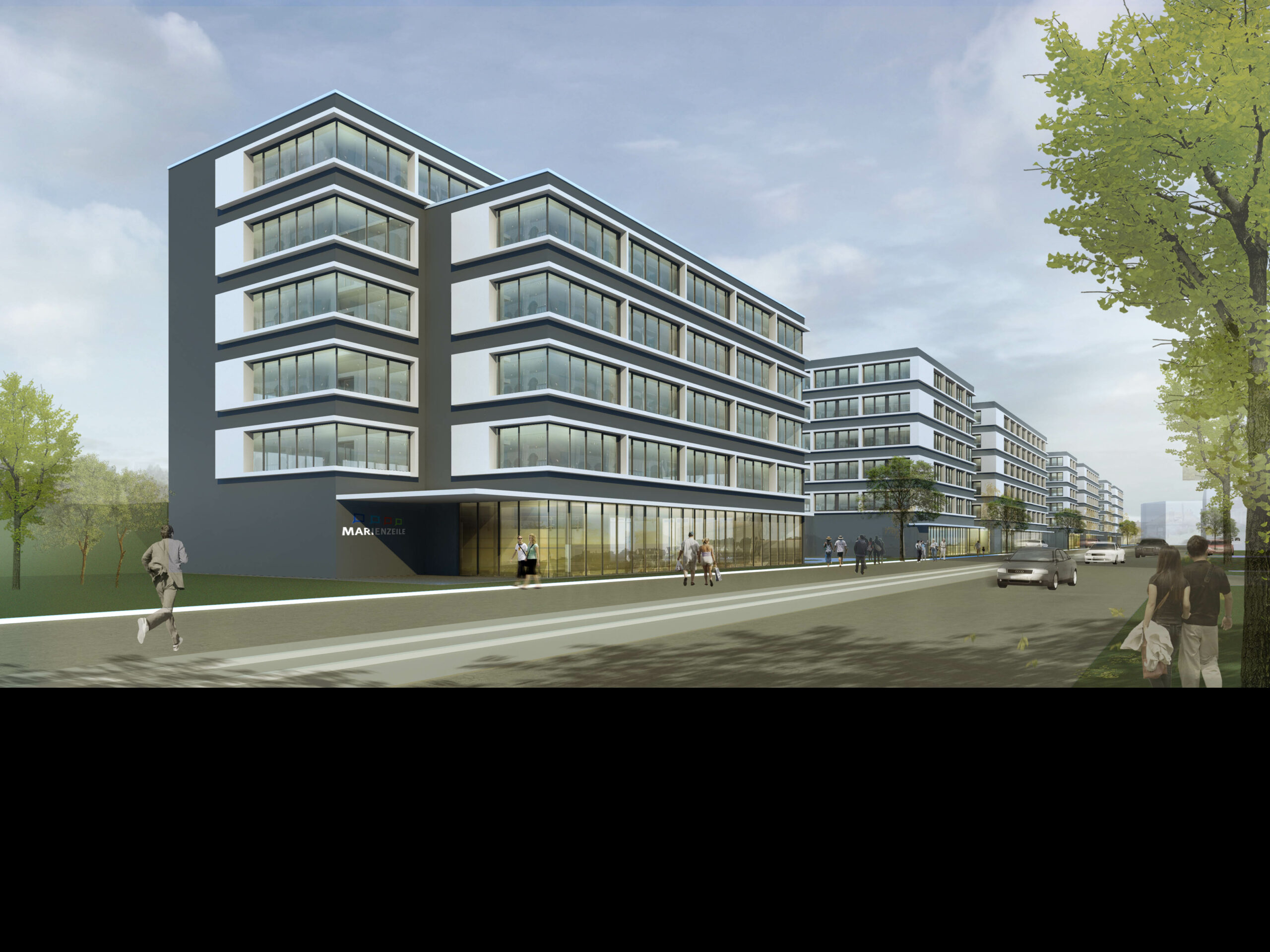 Marienzeile, Nürnberg (4 Bauteile)